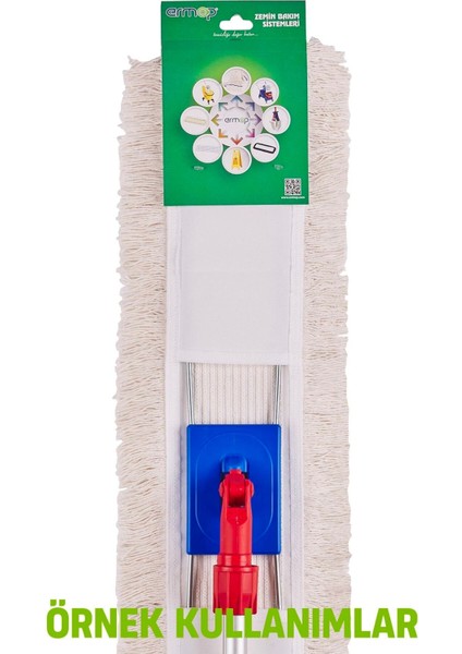 50 cm Tel Mop Aparatı, Yüzey Temizliği İçin Pratik ve Güçlü Temizlik Çözümü Set indirimleri