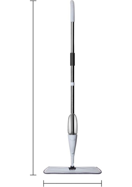 Pratik Temizlik Seti, Spreyli Mop, 360 Döner Başlık, Hızlı ve Kolay Kullanım, Gri Renkte fiyatları