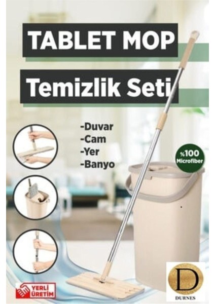 5 Parça Mikrofiber Temizlik Seti, Pratik ve Kolay Kullanım