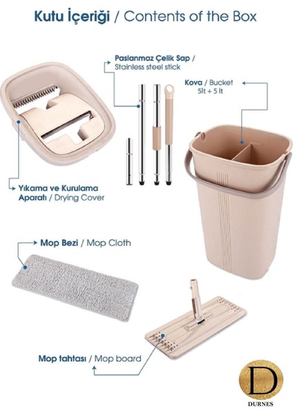 5 Parça Mikrofiber Temizlik Seti, Pratik ve Kolay Kullanım modelleri