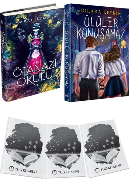 Ölüler Konuşamaz Yeni Ciltli ve Ephesus Ötanazi Okulu 2 Ciltli Maral Atmaca 2li Set + Hediyeli