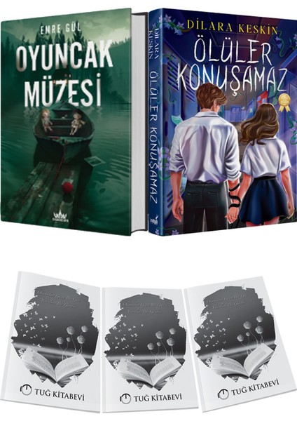 Ölüler Konuşamaz Yeni Ciltli ve Guardian Oyuncak Müzesi Ciltli Emre Gül 2li Set + Hediyeli