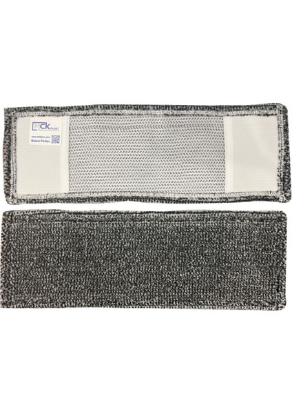40 cm mikrofiber mop, toz alıcı, yedek, gri, kolay temizlik sağlar