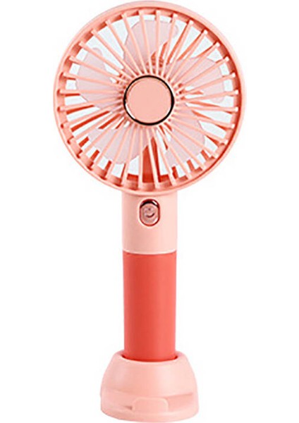 Mini Vantilatör, 20cm, Sessiz, 3 Hız Ayarı, Telefon Tutucu Özellikli Portatif Soğutucu Fan Yeşil