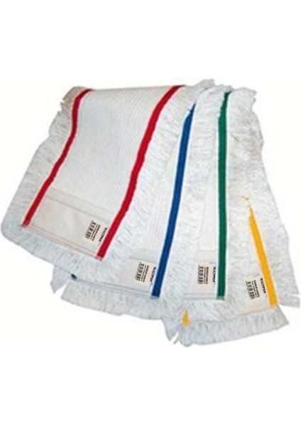 60 cm Nemli Temizlik Mop, Pratik ve Dayanıklı Zincirli Dikişli Temizlik Aracı