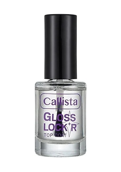 Gloss Lock'r Top Coat - Parlaklık Veren Tırnak Cilası - 1 Adet