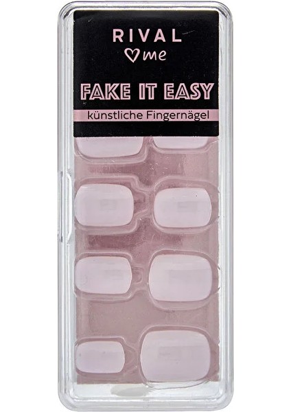 Takma Tırnak - 24 Adet Fake It Easy - 1 Takım