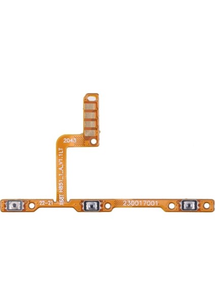 Infinix Zero 8 Uyumlu On Off Yan Ses Power Film Flex X687 modelleri