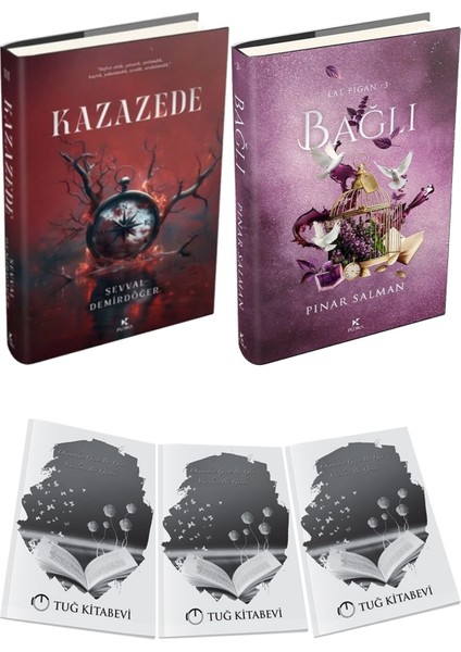 Lal Figan 3 Bağlı Ciltli ve Kazazede 3 Ciltli Şevval Demirdöğer 2li Set + Hediyeli