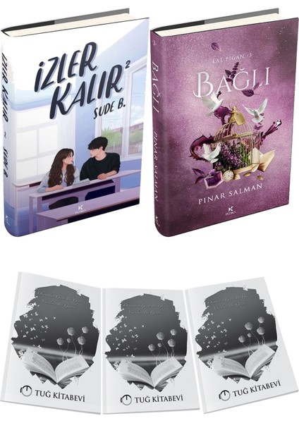 Lal Figan 3 Bağlı Ciltli ve Izler Kalır 2 Ciltli Sude B. 2li Set + Hediyeli