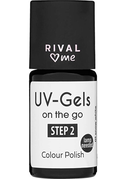 Oje - Uv Gel No.01 Snow White - 8 ml