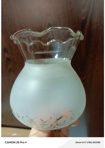 Fanus Avize Camı Mat Beyaz Hatalı Ürün(Boyu 14 Cm, Çapı 12 Cm) indirimleri