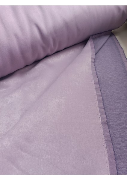 Düz Dökümlü Fon Perde - Lila - Pilesiz Düz Dikim - CLC100
