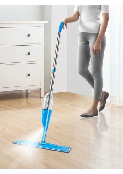 4 Bezli Sprey Mop Temizlik Seti Deterjan Hazneli, Pratik ve Hızlı Temizlik İçin Çeşit