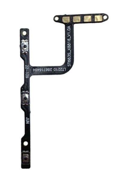 Infinix Hot 12 Play Uyumlu On Off Yan Ses Power Film Flex X6816C X6816 fiyatları