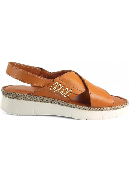 D23YS-1200 Deri Comfort Kadın Sandalet modelleri