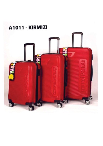 Kırılmaz Abs 3 Lü Valiz Seti Büyük Orta ve Küçük Boy