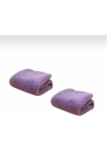 Mor Renkli Mandallı Mop Yedek Bezi, 2 Adet Desing 266450