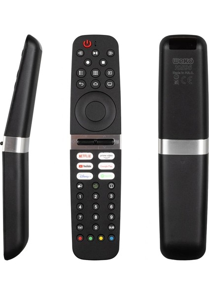 Arçelik Youtube-Spotıfy-Google Play-Disney+ Tuşlu LCD LED Tv Kumanda