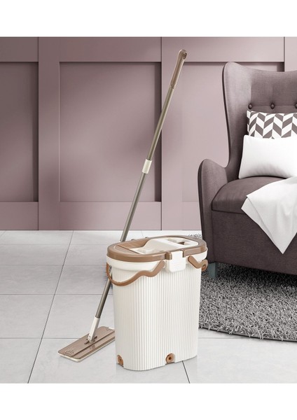 Kumşal Mop Temizlik Seti 4+1 Bez, Temiz Su Kirli Su Ayırıcı, Pratik ve Hızlı Temizlik Çeşit modelleri