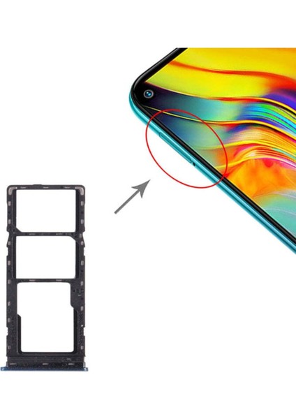 Infinix Hot 9 Sim Kart Tepsisi + Mikro Sd Kart Tepsisi X655C X655 X655D fırsatları