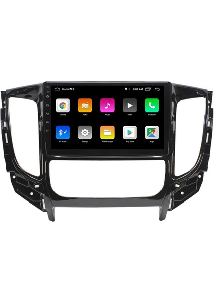 Mitsubishi L200 Android 14 Multimedya 4gb RAM/64GB Carplay Dijital Klima 9 Inc Hd IPS +Park Kamerası