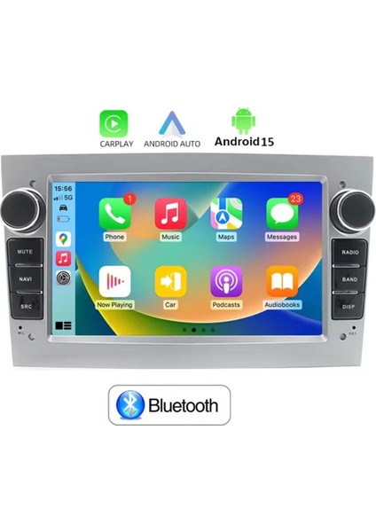 Opel Corsa Astra H Vectra Zafira Android Multimedya 2GB/32GB Carplay IPS Ekran Kamera Hediyeli