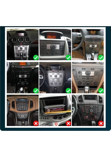 Opel Corsa Astra H Vectra Zafira Android Multimedya 2GB/32GB Carplay IPS Ekran Kamera Hediyeli modelleri