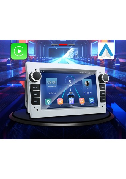 Opel Corsa Astra H Vectra Zafira Android Multimedya 2GB/32GB Carplay IPS Ekran Kamera Hediyeli