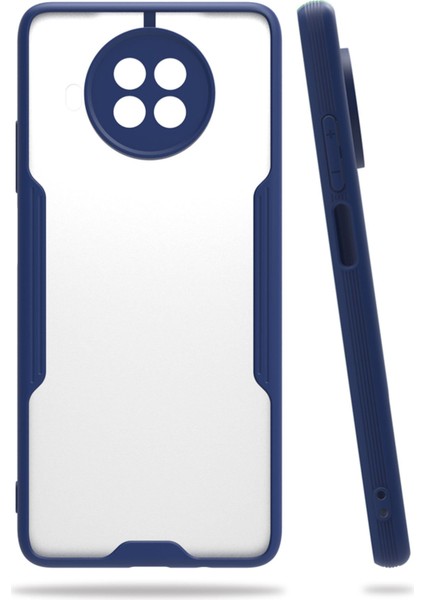 Xiaomi Redmi Note 9 Pro 5g Kılıf Platin Silikon - Lacivert Drstr