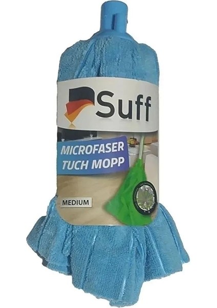 Renkli Mikrofiber Havlu Mop, Orta Boy, Temiz ve Kolay Kullanım, Set, Beyaz, Türkiye