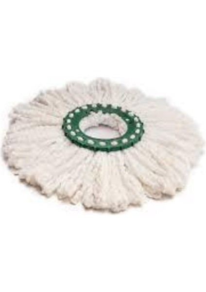 Yuvarlak Mikrofiber Mop Püsküllü Yedek Takım 2'li, TR Menşei