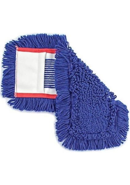 60 cm Orlon Nemli Mop Yedeği, dayanıklı ve kullanışlı temizlik aksesuarı, lacivert.