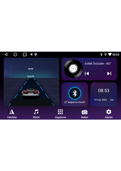 Medya Magic 9 Inç Multimedya Tablet Carplay Kamera fırsatları