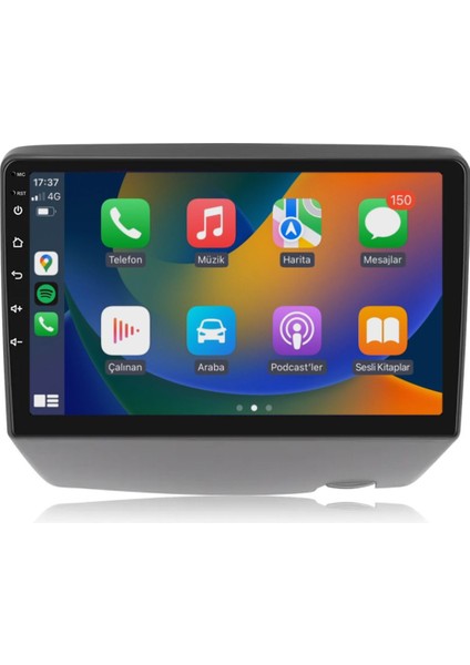Toyota Yaris 2000-2006 Android Multimedya 2gb RAM/32GB Carplay 9inc IPS Ekran Park Kamerası Hediye
