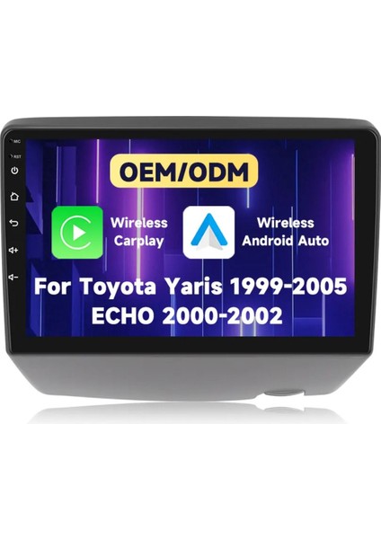 Toyota Yaris 2000-2006 Android Multimedya 2gb RAM/32GB Carplay 9inc IPS Ekran Park Kamerası Hediye fiyatları