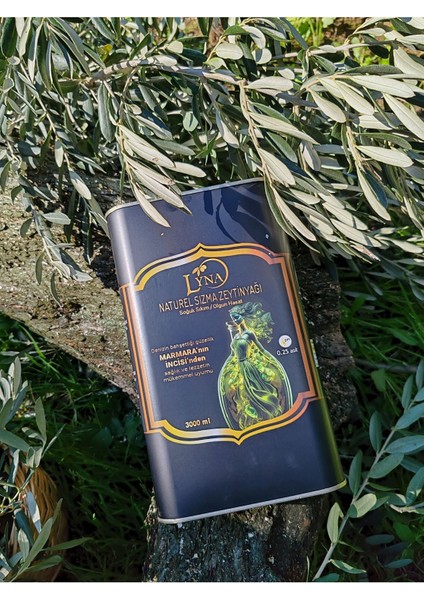 Naturel Sızma Soğuk Sıkım Zeytinyağı 3 Lt