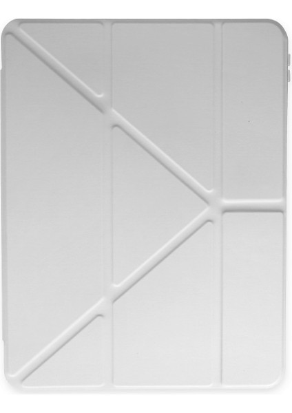 Ipad 10.2 (8.nesil) Kılıf Kalemlikli Mars Tablet Kılıfı - Gri Drstr modelleri