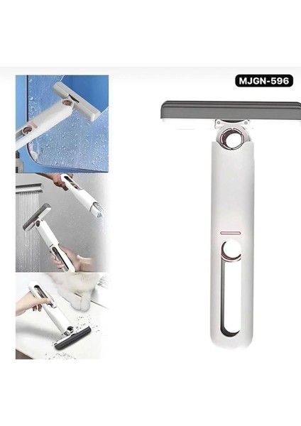 Katlanabilir Paspas Seti, Kolay Saklama, Renk: Beyaz, Kullanım Kolaylığı