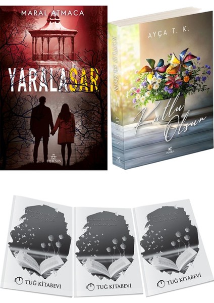 Kutlu Olsun 3 ve Ephesus Yayınları Yaralasar 4 Maral Atmaca 2li Set + Hediyeli