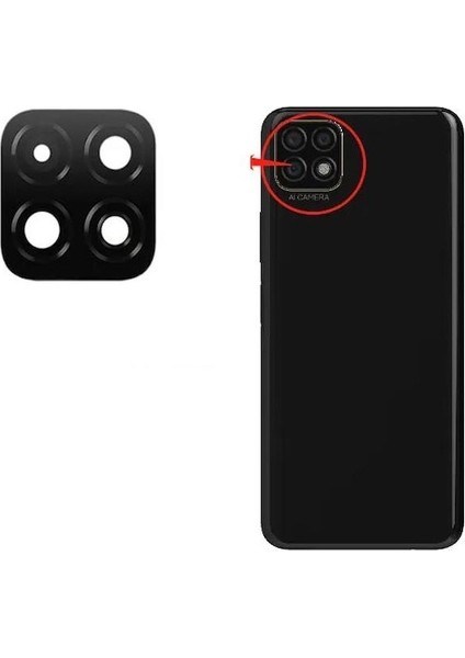Huawei Y60 ile Uyumlu Kamera Camı