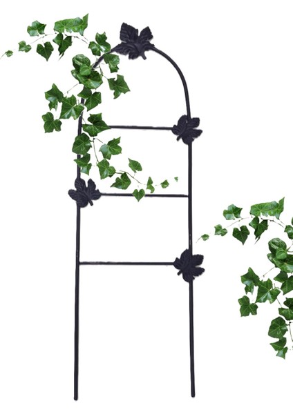 Metal Bitki Destek Çubuğu Saksı Sarmaşık Çiçek Fidan Dal Dekoratif Saksı Bitki Desteği