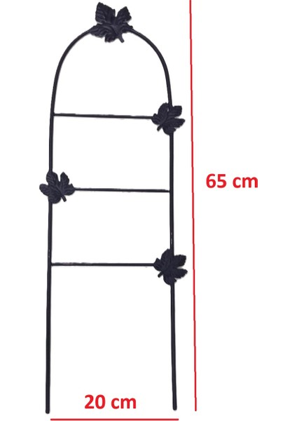 Metal Bitki Destek Çubuğu Saksı Sarmaşık Çiçek Fidan Dal Dekoratif Saksı Bitki Desteği fiyatları
