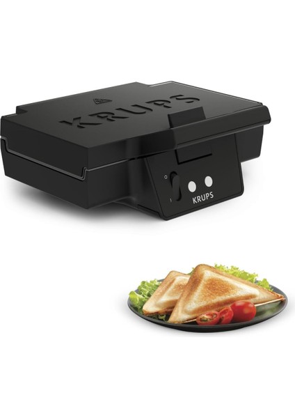 Sandviç Ve Tost Makinesi ,Sandwichmaker, 850 Watt, Siyah 25 X 12 Cm