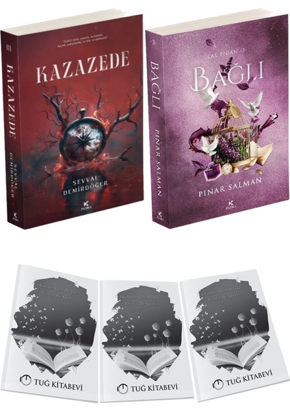 Lal Figan 3 Bağlı ve Pukka Yayınları Kazazede 3 Şevval Demirdöğer 2li Set + Hediyeli