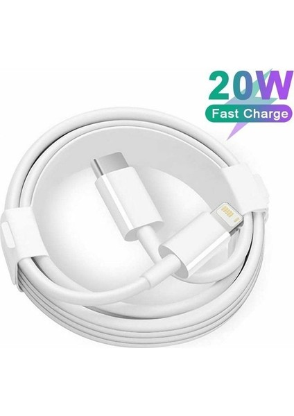 iPhone Için Typ-C To Lightning Hızlı Şarj Kablosu – 1m | Apple Uyumlu, Pd Güç Aktarımı Destekli
