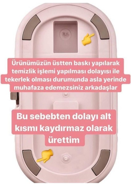 Üç Bölmeli Kova ve Mop Seti, Pratik ve Şık Temizlik Çözümü, TR Menşei indirimleri