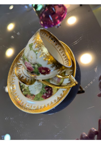 Esterhomedecor 6 Kişilik Porselen Kahve Fincan Takımı fırsatları