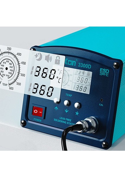 Bakon Bk 3300D Intelligent Yüksek Frekans Eddy Akım Havya Istasyonu 28 modelleri