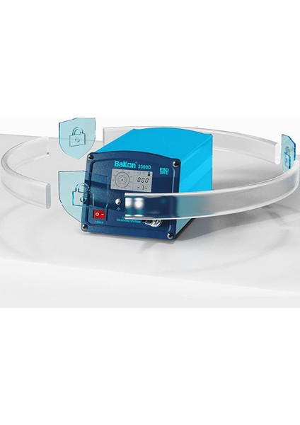 Bakon Bk 3300D Intelligent Yüksek Frekans Eddy Akım Havya Istasyonu 28 fırsatları